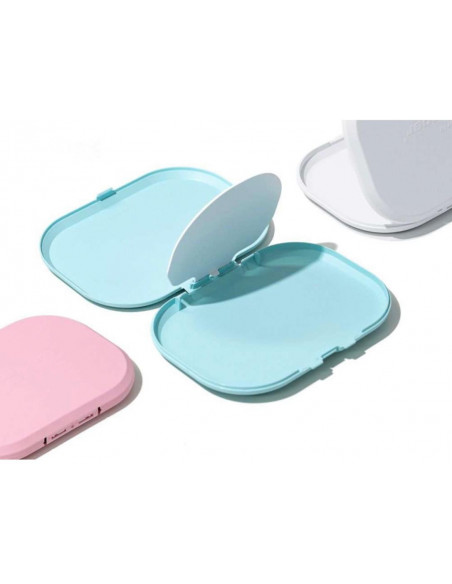 ESTUCHE BLANCO MASKEEPER<br>ANTIBACTERIANO PARA MASCARILLAS