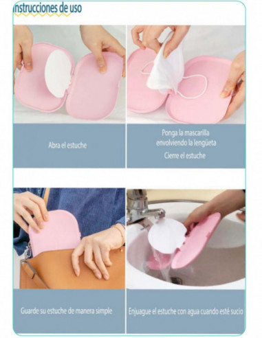 ESTUCHE NEGRO MASKEEPER<br>ANTIBACTERIANO PARA MASCARILLAS