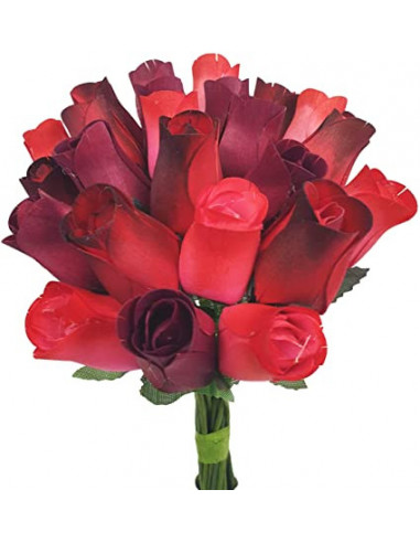 CAJA 800 ROSAS COLOR ROJAS