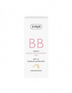 BB cream pieles normales, secas y sensibles SPF15 Tono Natural 50 ml