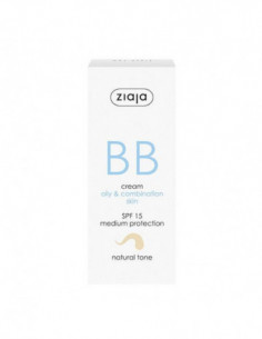 BB cream Pieles grasas y mixtas SPF15 Tono Natural 50 ml
