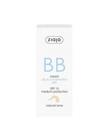 BB cream Pieles grasas y mixtas SPF15 Tono Natural 50 ml