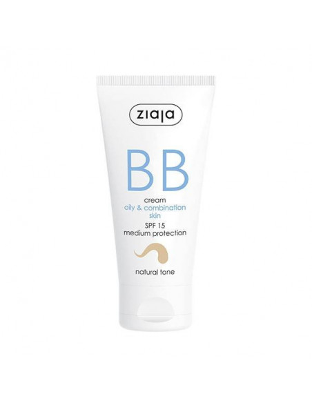 BB cream Pieles grasas y mixtas SPF15 Tono Natural 50 ml