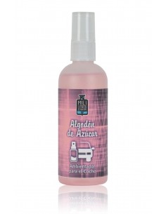 AMBIENTADOR COCHE 100 ML. PULVERIZABLE ALGODON AZUCAR