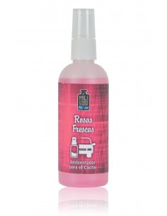 AMBIENTADOR COCHE 100 ML. PULVERIZABLE ROSAS FRESCAS
