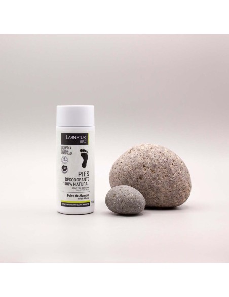 Desodorante Alumbre Polvo Pies 100g Labnatur Bio