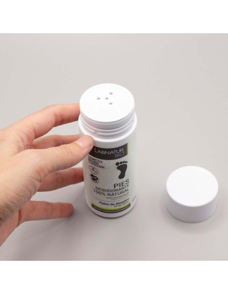 Desodorante Alumbre Polvo Pies 100g Labnatur Bio