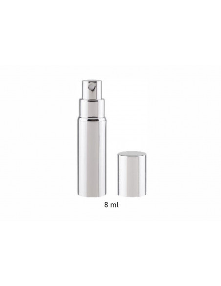 PERFUMADOR BOLSO 8 ML PLATA<br>PERFUME A ELEGIR: