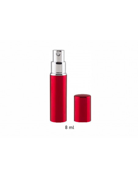 PERFUMADOR BOLSO 8 ML ROJO<br>PERFUME A ELEGIR: